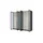 Dreamer eXpress Drehtürenschrank Dreamer 252,8 x 236 x 58 cm Schwarz