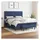 vidaXL Boxspringbett 180 x 200 cm Blau