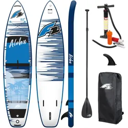 F2 Aloha 12'2 SUP Board Stand Up Paddle aufblasbar Surfboard Paddel One Size