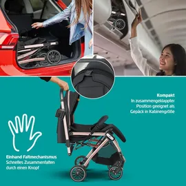 Kidiz Kinderwagen Schwarz