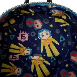 Loungefly Laika Coraline Mini-Rucksack Gelb
