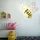 GLOBO Kinderzimmerlampe Pendelleuchte Biene LED Schlafzimmerlampe Hängelampe Junge Mädchen, Metall schwarz gelb, LED 7W 700lm 2700K warmweiß, LxBxH 36x25x120 cm
