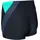 Aquarti Badehose Gestreift mit Motiven Grün/Schwarz 158