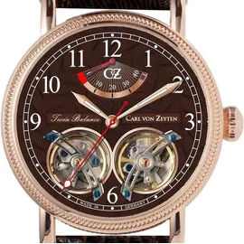 Carl von Zeyten Bernau Leder 46 mm CVZ0033RBR