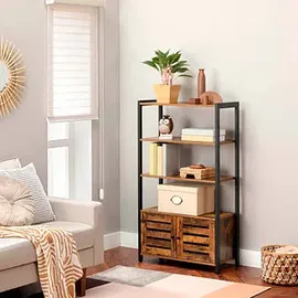 VASAGLE Sideboard, LSC75BXV1 braun 70,0 x 30,0 x 121,5 cm