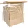 Woodfeeling Kerko 6 3,02 x 2,98 m natur