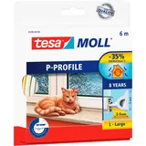 Tesa P-Profil Fenster-Dichtungsband weiß 9,0 mm x 6,0 m