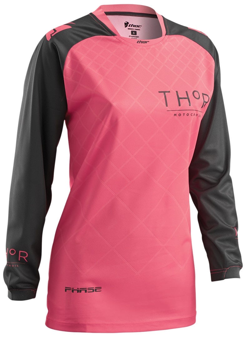 Thor Phase Clutch Trui dames, grijs-pink, XL Voorvrouw
