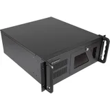 Unykach UK4229 EVO, ATX Rack-Gehäuse 19 Zoll 4U USB 3.0 Schwarz ohne Netzteil