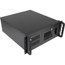 Unykach UK4229 EVO, ATX Rack-Gehäuse 19 Zoll 4U USB 3.0 Schwarz ohne Netzteil