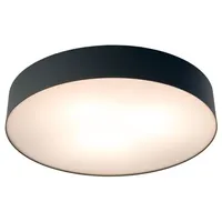 Licht-Erlebnisse Deckenlampe Metall E14 Ø 40,5 cm rund Schwarz