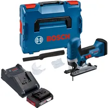 Bosch GST 18V-125 S Professional inkl. 1 x 2,0 Ah + Ladegerät + L-Boxx