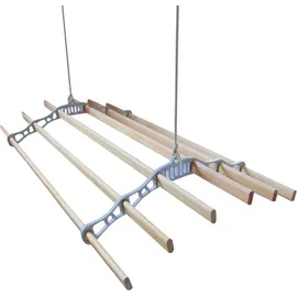 MonsterShop Deckentrockner 1,5 m Weiß