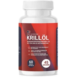 Saint Nutrition Krillöl Omega 3 Astaxanthin Kapseln
