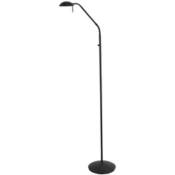 Stehlampe Leselampe Wohnzimmerleuchte LED Dimmer Standleuchte Schwarz verstellbar