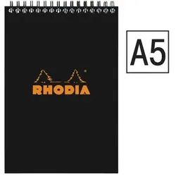 RHODIA Spiralnotizblock A5 - liniert