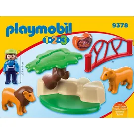 Playmobil 1.2.3 Löwengehege 9378