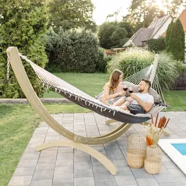 AMAZONAS Fat Hammock 187 x 146 cm taupe/grau