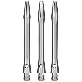 BULL'S Simplex Aluminium Shaft - extra short Silber
