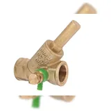 Schlösser Armaturen Schlösser Rückflussverhinderer mit Entleerung Dvgw Typ 1325 - Schrägsitz - messing 1/2"