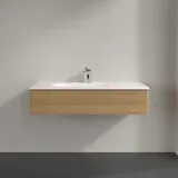 Villeroy & Boch Waschtischunterschrank 1 Auszug 118,8 x 25,6 x 49,3 cm Eiche