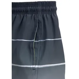 BENCH Badeshorts Sunset Grau/Gelb S