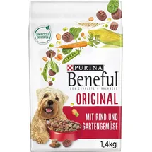 Beneful Original mit Rind und Gartengemüse 1,4kg Beutel (1er Pack (1 x 1400g))