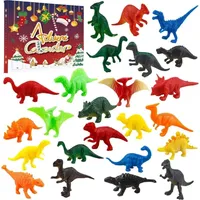 Luxuskollektion Adventskalender Dinosaurier Spielzeug 3-12 Jahre, 24 Tage Countdown-Calender