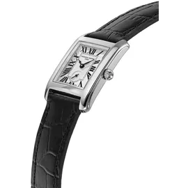 Frederique Constant Geneve Karree Damenarmbanduhr Leder 25 mm FC-235S2C6