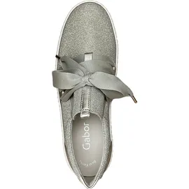 Gabor Sneaker Damen Silber 38