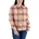 Midweight Flannel L/S Plaid Shirt stucco XS