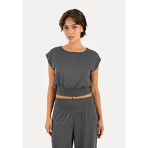 SMILODOX Jorina Pyjama-Shirt Grau S