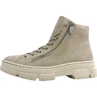 Rieker Schnürstiefel in beige | Gr.: 39