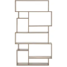 VS Venta-stock Bücherregal 96 x 168 x 25 cm Eichenfarbe