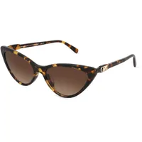 Michael Kors MK2195U Damen-Sonnenbrille Vollrand Butterfly Acetat-Gestell, Braun