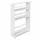 bomoe Nischenregal 15cm breit Hylla 79x50cm Weiß