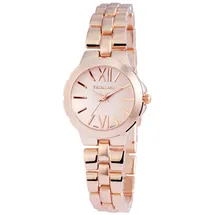 Excellanc Damenuhr Armbanduhr Edelstahl rosegoldfarben Quartzwerk Excellanc Analog Uhr