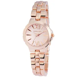 Excellanc Damenuhr Armbanduhr Edelstahl rosegoldfarben Quartzwerk Excellanc Analog Uhr