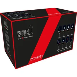 Riedel Vinum Rotweinglas 0,61 l 8-tlg.
