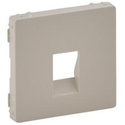 Legrand Valena Life, Abdeckung für Lautsprecherdose mit Federklemmen (mandelweiß)