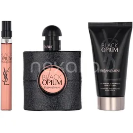 YVES SAINT LAURENT Black Opium Eau de Parfum 50 ml + EdP 10 ml + Body Lotion 50 ml Geschenkset