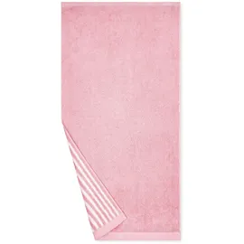 Ross Doubleface, Uni/Streifen Kinderhandtuch 50 x 100 cm altrosa