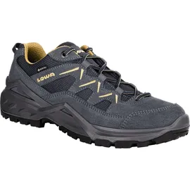 Lowa Sirkos Evo GTX LO Herren Stahlblau/Senf 40