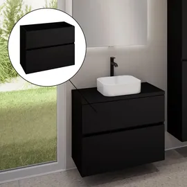 Evineo ineo5 evo Unterschrank B: 80 cm, mit 2 Auszügen, mit Griffmulde, BE0957BM,