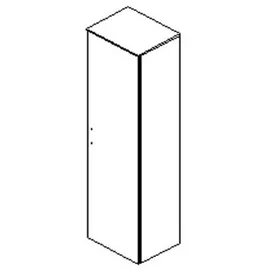 milino Mehrzweckschrank 50 x 195 x 40 cm Grau
