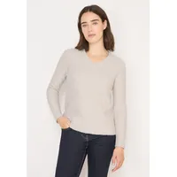 Cecil Bouclé Pullover Beige XL