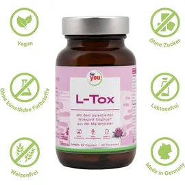 For You eHealth GmbH L-tox Leber Detox Kapseln 60 St.