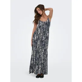 Only Spaghettikleid Sommerkleid Blau/Mehrfarbig 36