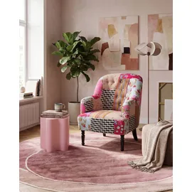 Beliani Sessel MANDAL Stoff 0 x 0 x 0 cm Rosa