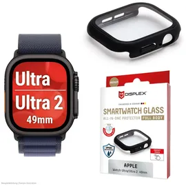 Displex Panzerglas für Apple Watch Ultra (2/3) 49mm